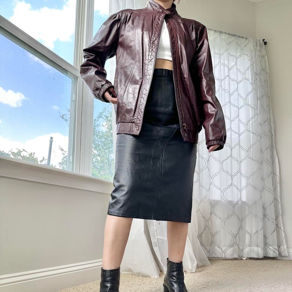 VTG leather jacket - Picture 5 of 5
